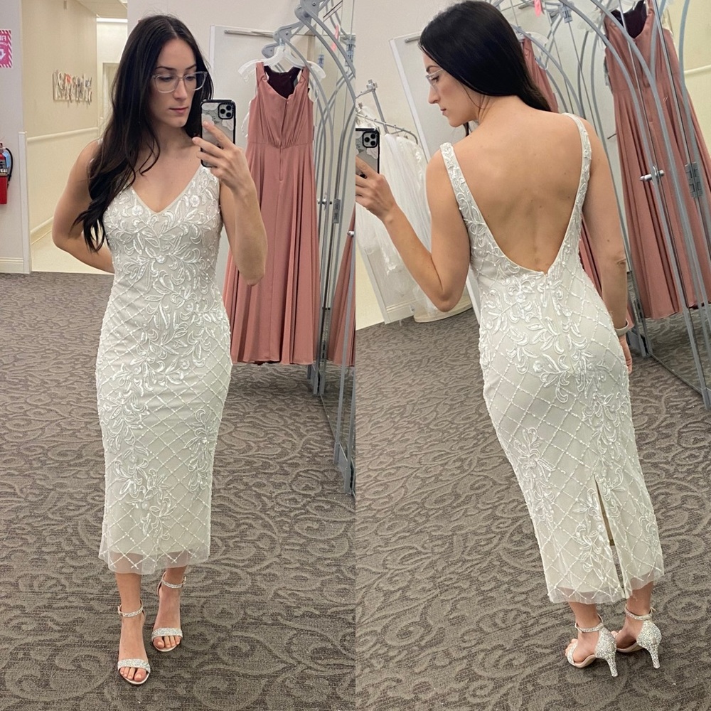 Beaded Midi Dress NWT